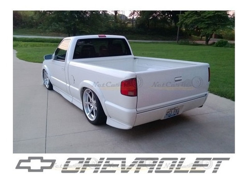 Sticker Chevrolet Con Logo Tapa Batea S10 Pick Up 2 Foto 4