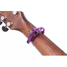 Capo (cejillo) Shubb Usa Violeta Guitarra 6 Cuerdas Nylon