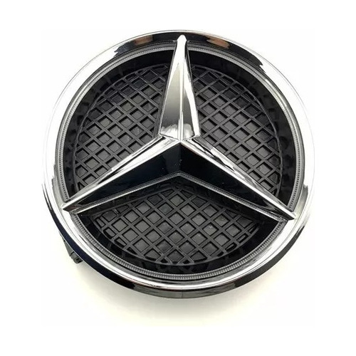 Led Emblema Frontal Aplicado A Mercedes Benz E300 Glk350 Cls Foto 2