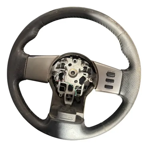 Volante Direção Com Comando Nissan Frontier Preto