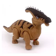 Dinossauro Papassauro Rex - Anda Tem Luzes E Sons 25cm