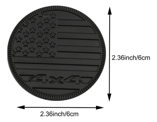 Neuzik Emblema Para Jeep Emblem Nationale Flaggen 4 X 4, Emb Foto 4