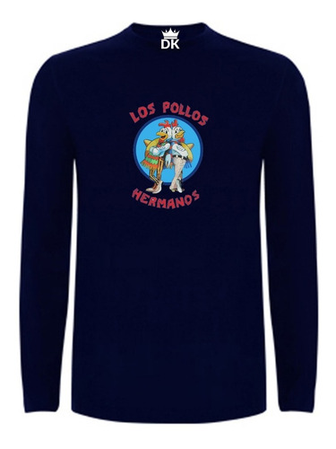 Polera Manga Larga Los Hermanos Pollos Bre.bad De Hombre Polera Manga Larga Los Hermanos Pollos Bre.bad De Hombre