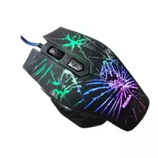 Mouse Gamer De Juego Seisa Dn-c543 Negro