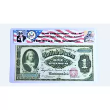 Cédula 1.00 Dólar Silver D 1886 Estados Unidos De América/01