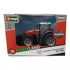 Tractor Massey Ferguson, Escala 1/40, Metal-plástico,burago