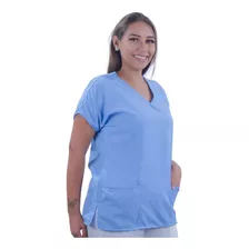 Kit C/ 8 - Scrub Blusa Hospitalar Microfibra Enfermagem 