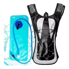 Mochila De Hidratação Ciclismo Bike 2 L Bolsa Tipo Camelbak Cor Preto