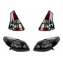 Cuartos + Faros 4 Piezas Depo P/ Renault Scala 2010-2012