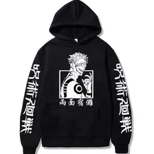 Blusa Moletom Jujutsu Kaisen Ryomen Sukuna Anime Canguru