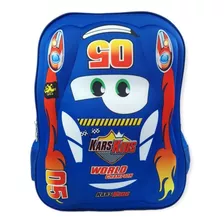 Mochila Bolsa Infantil Masculina Carros 3d Alto Relevo