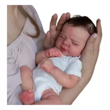 Bb Reborn Realista Adora Olhos Fechados Doll Com Cabelo Bebê