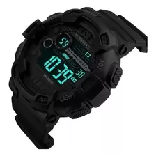 Relógio Pulso Digital Fitgear Vulcano 1243 Preto Masculino