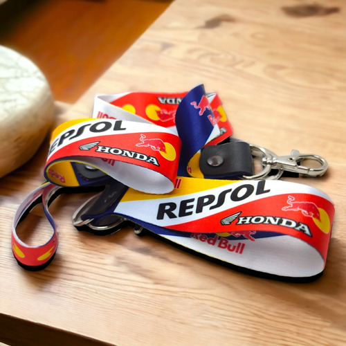 Llavero Para Moto Honda Repsol, Incluye Flechas Reflejantes Foto 4