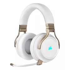 Audifono Corsair Virtuoso Rgb Wireless White 7.1 