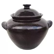 Panela Caçarola De Barro Para Feijoada Caldo E Sopa 8 Litros