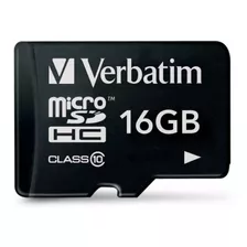 Memoria Micro Sd 32 Gb Verbatim Clase 10
