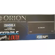 Amplificador Orion De 4 Canales 4500w Ab Cba4500.4