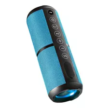 Caixa De Som Pulse Bluetooth Speaker Wave Ii Azul Sp375 100/240 (bivolt)