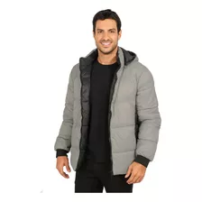 Jaqueta Masculina Puffer Anistia Aberta Nylon Dupla Face 