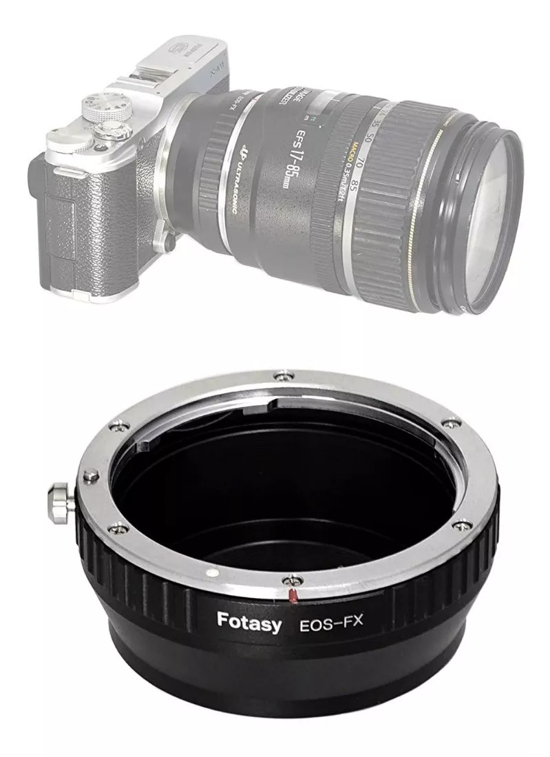 Lentes Canon Fotasy Para Adaptador Fuji X, Canon Eos Ef Efs 