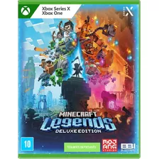 Minecraft Legends Deluxe Xbox One / Series Novo Lacrado