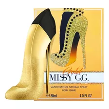 Perfume Para Mujer Edt Missy Gg Gold Zapatilla 30 Ml 