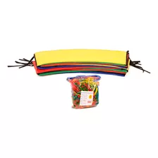 Conjunto Protetor De Molas + Rede De Proteção Pula Pula 3,66