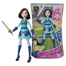 Princesas Boneca Disney Mulan Guerreira - Hasbro E8628