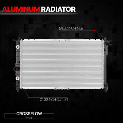 Aluminum Core Cooling Radiator Oe Style For 99-02 Daewoo Oak Foto 2