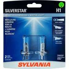 Sylvania H1 Silverstar Bombilla Halogena De Alto Rendimiento