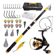 Kit Pesca De Praia Vara 4,20m 13kg + Molinete 3 Rolamentos