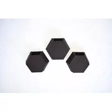 Maceta Plástico Rotomoldeado Hexagonal 30x30cm