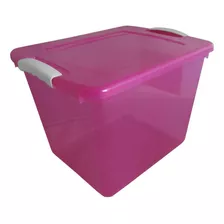 Caja Organizadora Wenbox Con Trabas Laterales 28 Lts. Wenco