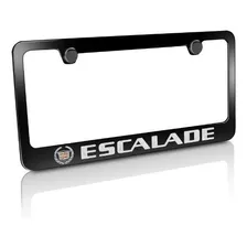 Cadillac Escalade Black License Plate Frame