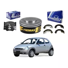 Kit Sapata Disco Pastilha Freio Syl Ford Ka 1.0 2003