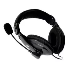 Headset Maxprint Profissional Com Microfone P2 Preto