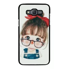 Funda Protector Rudo Para Samsung Galaxy Niña Bebe Lentes