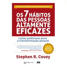 Livro Os 7 Hábitos Das Pessoas Altamente Eficazes