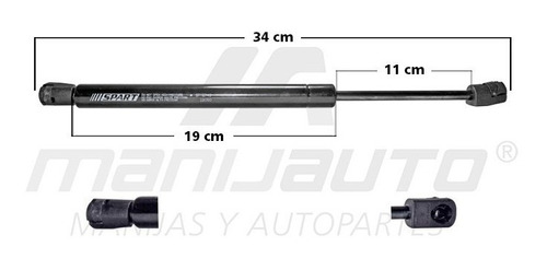 Par Amortiguadores Cofre Ford F-150 / F-250 1997 - 2003 Mnj Foto 3