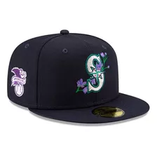 Seattle Mariners Side Patch Bloom 59fifty Cerrada