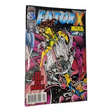 Fator X Nº 20 - Ed Abril Excelente Estado Banca Gibi Muito Raro - Super Herói Marvel X-men Justiceiro Venom Hulk Homem Aranha Anos 80 Anos 90 Gibi Antigo