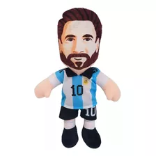 Peluche Muñeco Leo Messi Argentina 40cm Uniforme Argentina
