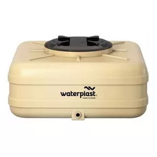 Tanque De Agua Waterplast Linea Cuadrado 600 Litros Tricapa Color Crema