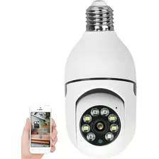 Camera Ip Segurança Lampada Yoosee Panoramica Espiã Wifi1080