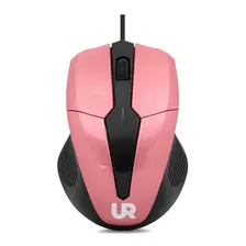 Mouse De Juego Urbano Gamer Ergonomico Diferentes Colores Color Rosa