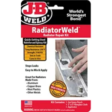 J-b Weld 2120 Radiador Y Kit De Reparación De Plástico