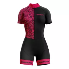 Enterizo - Uniforme Ciclismo Dama / Mujer. Carrera. Bendita