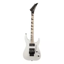 Guitarra Elétrica Jackson Js Series Js32 Dka Dinky De Choupo Snow White Brilhante Com Diapasão De Bordo