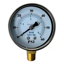 Manômetro Relógio P/filtro Piscina Medidor De Pressão 30 Psi
